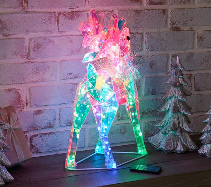 Jolly Cart Holo Reindeer