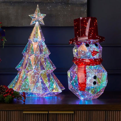 Jolly Cart Frosty Holo Snowman