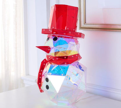 Jolly Cart Frosty Holo Snowman