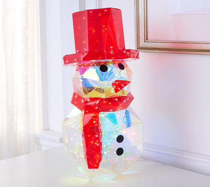 Jolly Cart Frosty Holo Snowman
