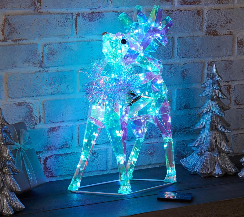 Jolly Cart Holo Reindeer