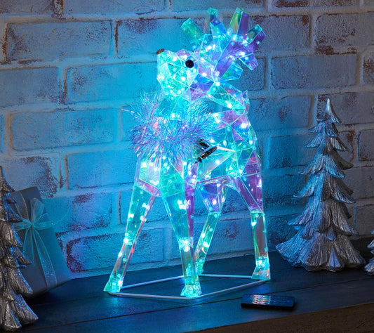 Jolly Cart Holo Reindeer