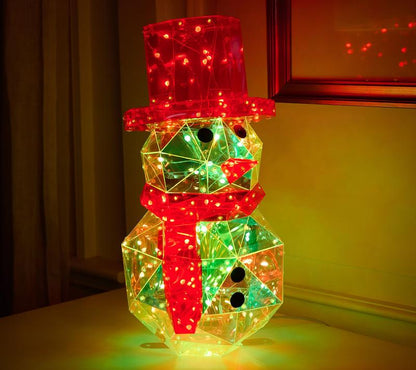 Jolly Cart Frosty Holo Snowman