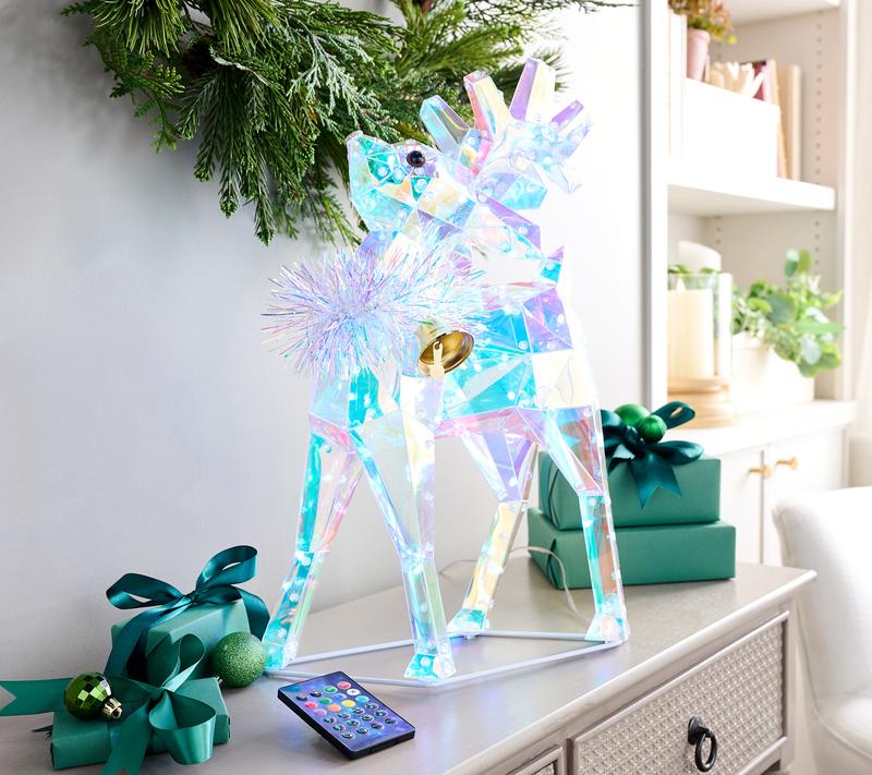 Jolly Cart Holo Reindeer