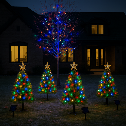 SOLAR Aurora Tree Light Stakes