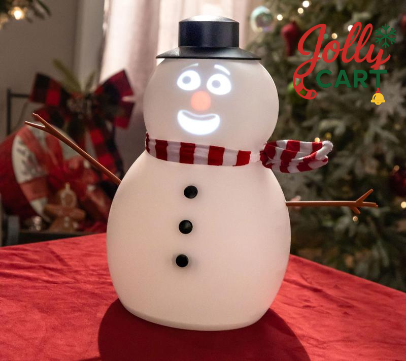 Jolly Cart Animated Talking Snowman