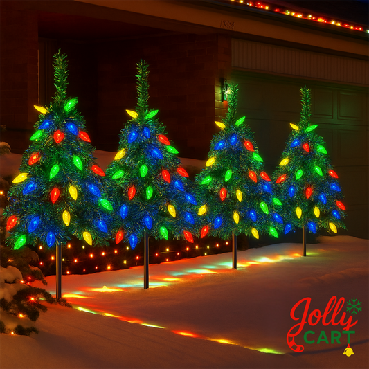 BONUS SOLAR CHRISTMAS TREE LIGHTS