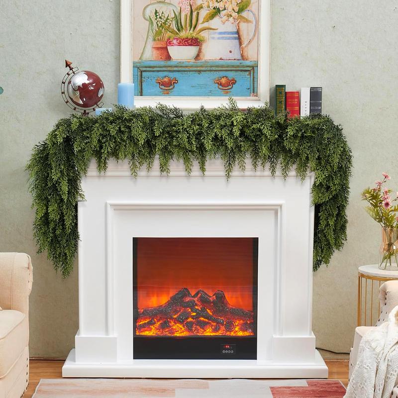 Jolly Christmas Cedar Garlands